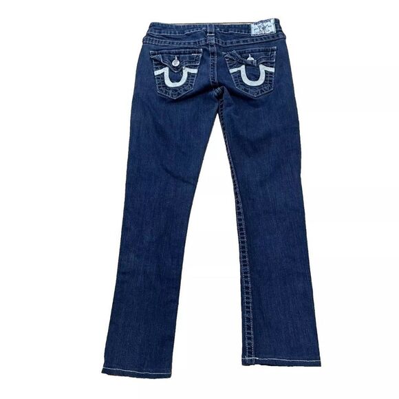 True Religion Denim - True Religion Jeans 27 Boot Low Rise Straight Leg Blue Wash Y2k Denim USA